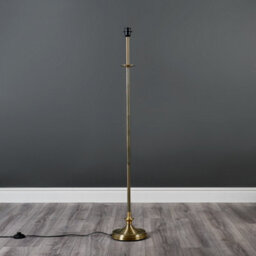 Valuelights Belmont Antique Brass Traditional Floor Lamp Base - thumbnail 2