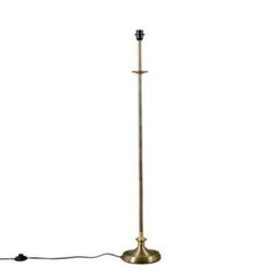 Valuelights Belmont Antique Brass Traditional Floor Lamp Base - thumbnail 1