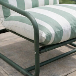 Kettler Cloud Relaxer Garden Chair Forest Green Padded Outdoor Patio Lounge Seat - thumbnail 3