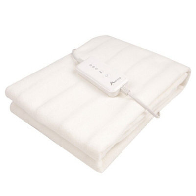 Alivio Double Electric Blanket Underblanket - Fully Fitted Sheet With Overheat Protection Warm - image 1