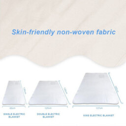 Alivio Double Electric Blanket Underblanket - Fully Fitted Sheet With Overheat Protection Warm - thumbnail 3