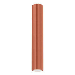 Luminosa Lighting Luminosa Karbon Minimalist Surface Mounted Ceiling Lamp 40 Red Ochre - thumbnail 1