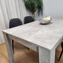 Kosy Koala Modern Dining Table Set With 4 Black Faux Leather Chairs Dining Room Furniture - thumbnail 6
