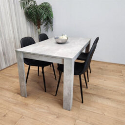 Kosy Koala Modern Dining Table Set With 4 Black Faux Leather Chairs Dining Room Furniture - thumbnail 8