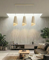 Emibig Lighting Emibig Moda Pendant Lamp 3 X E27 Beige / Rattan - thumbnail 3