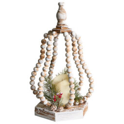 Beliani Christmas Decoration Led Petruma 40 Cm Light Brown - thumbnail 4