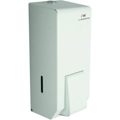 Pro-Kleen Pw Prowashroom White Stainless Steel Soap Dispenser For Commercial Bathrooms 900Ml Wall Mounted - image 1