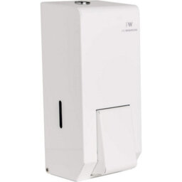 Pro-Kleen Pw Prowashroom White Stainless Steel Soap Dispenser For Commercial Bathrooms 900Ml Wall Mounted - thumbnail 4