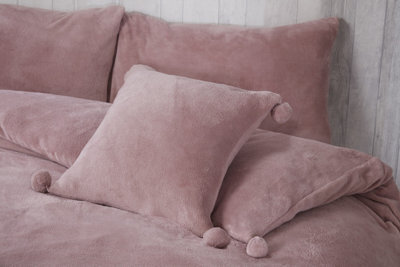 Rapport Home Pom Pom Fleece Duvet Set By Rapport - image 1