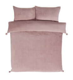 Rapport Home Pom Pom Fleece Duvet Set By Rapport - thumbnail 2