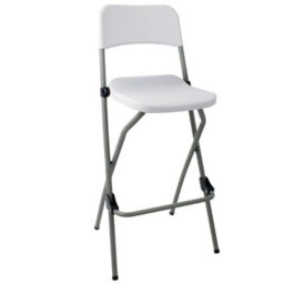 Bazon Folding Breakfast Bar Stool Indoor Outdoor Garden Use.
