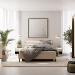 Arte Trend 03 Ottoman Bed Eu Super King 180Cm - Statement Storage Bed With Led Ambience - thumbnail 5