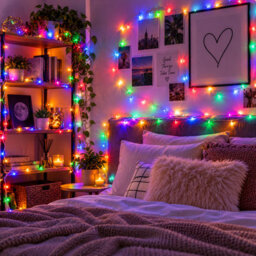 Shopnbits 15M 120 Led Multicolour Fairy Lights, Ip65 Waterproof, 8 Modes Remote Timer, Indoor Outdoor - thumbnail 5