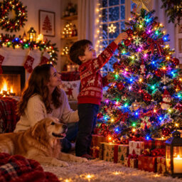 Shopnbits 15M 120 Led Multicolour Fairy Lights, Ip65 Waterproof, 8 Modes Remote Timer, Indoor Outdoor - thumbnail 4