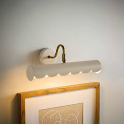 Valuelights Millie Pair Flower Scallop Edge Adjustable Picture Wall Lights And Bulbs - thumbnail 2