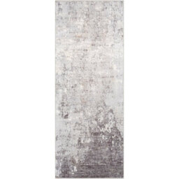 Livabliss Wanderlust-Abstract Grey White Black Modern Marble Living Dining Bedroom Rug 80 X 220 Cm Easy Care, Non Shedding - thumbnail 1