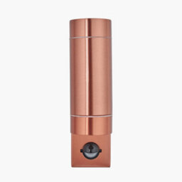 Pacific Lifestyle Dual Copper Pir Wall Light Outdoor Garden Metal Wall Lights - thumbnail 2