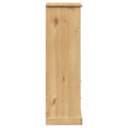 Berkfield Bookcase Vigo 60X35X114.5 Cm Solid Wood Pine - thumbnail 6