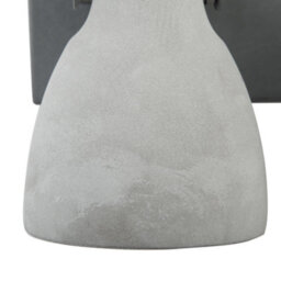 Beliani Three-Light Wall Lamp Grey Concrete Industrial Sconce With Adjustable Arms, W36 X D15 X H10Cm - thumbnail 9
