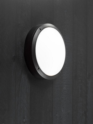 Nordlux Desi Outdoor Aluminium Ceiling Light Dual Mount Black,mains - image 1