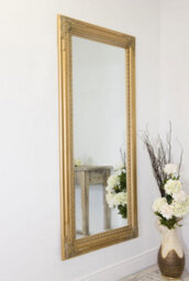 Mirroroutlet Caspian Vintage Gold Antique Design Full Length Mirror 178 X 87 Cm - thumbnail 2