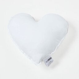"Homescapes Super Microfibre Heart Shaped Cushion Pad - Cushion Filler And Inserts 45 Cm (18"")" - thumbnail 4
