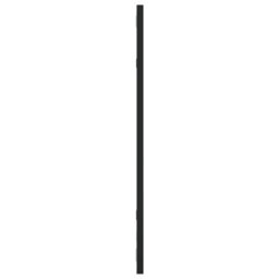 Vidaxl Wall Mirror Black 30X60 Cm Rectangle Iron - thumbnail 4