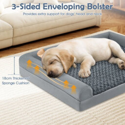 Costway Orthopedic Foam Dog Bed L Sized Large Pet Bed 113 X 90 X 18 Cm - thumbnail 5
