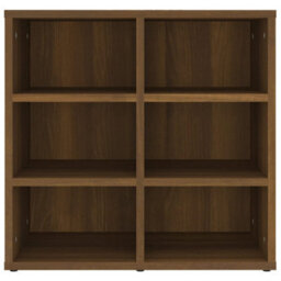 Berkfield Shoe Cabinet Brown Oak 52.5X30X50 Cm - thumbnail 4