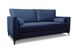 Modern Home Zara 3 Seater Sofa Navy - thumbnail 3