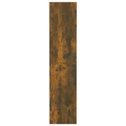 Berkfield Book Cabinet/room Divider Smoked Oak 80X30X135 Cm Engineered Wood - thumbnail 6