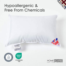 "Homescapes Luxury Super Microfibre Rectangular Cushion Pad Inserts 35 X 50 Cm (14 X 20"") Bounce Back Cushion Inners" - thumbnail 3