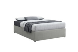 Sareer Furniture Divan Bed Base, Grey Velvet - thumbnail 3