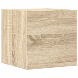 Berkfield Modern 8 Piece Tv Cabinet Set Sonoma Oak Engineered Wood - thumbnail 6