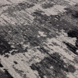 Charcoal Modern Abstract 9mm Pile Stain-Resistant Rug For Bedroom, & Dining Room, Easy To Clean Area Rug-80Cm X 150Cm - thumbnail 2