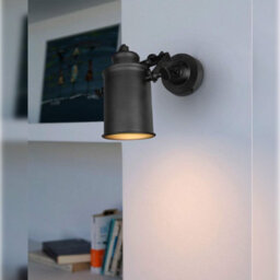 Long Life Lamps Company Black Adjustable Retro Industrial Ceiling Spot Light Metal Finish M0072 - thumbnail 7