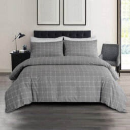 Pamposh Lazzaro Single Duvet Cover Set Premium Microfiber Duvet Cover Single 2 Pcs Ultrasoft Hypoallergenic Reversible With Zipper Closure - thumbnail 2