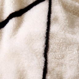 Ohs Diamond Check Teddy Fleece Bedding Set Duvet Cover With Pillowcase, Mono - King - thumbnail 4