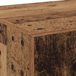Berkfield Highboard Old Wood 70X42.5X185 Cm Engineered Wood - thumbnail 9