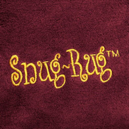 Mulberry Red Snug Rug Deluxe Blanket With Sleeves Luxury Cosy Super Soft Coral Fleece Fabric Long Oversized Pouch Pocket Adults - thumbnail 8