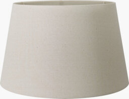 Pacific Lifestyle Coast 30Cm Cream Calico Tapered Shade - thumbnail 1