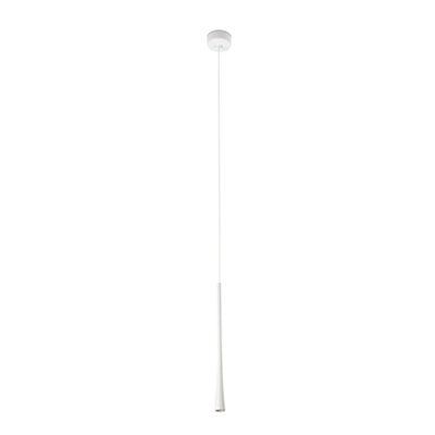 Luminosa Lighting Luminosa Diana 40 Integrated Led Pendant Ceiling Light Matt White 2700K