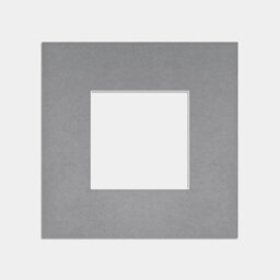 Ak Frames 10X10 Mid Grey Picture Mounts To Fit 5X5 Aperture Size - Mount Board Only (No Frame Included) - thumbnail 1