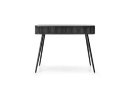 Arte Sophisticated Zova Desk H800mm W1030mm D490mm In Midnight Black - Sleek Workspace Solution - thumbnail 3