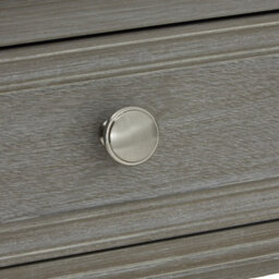 Hill Interiors The Serene Collection Two Drawer Console Table - Wood - L26 X W110 X H86 Cm - Grey - thumbnail 3