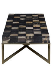 Orsina Relic Coffee Table With Brass Finish - thumbnail 5