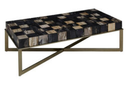 Orsina Relic Coffee Table With Brass Finish - thumbnail 4