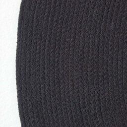 Homescapes Black Handmade Woven Braided Oval Rug, 50 X 80 Cm - thumbnail 3