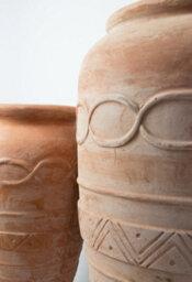 Primrose Terracotta Tall Vase Planter 100Cm - thumbnail 6