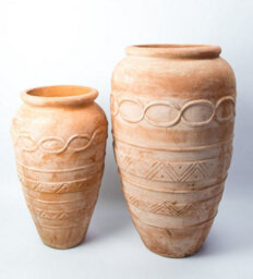 Primrose Terracotta Tall Vase Planter 100Cm - thumbnail 9